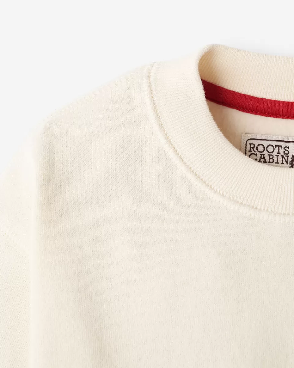 baby_cabin_crew_sweatshirt_3.webp Roots Baby Cabin Crew Sweatshirt BIRCH WHITE Fashion