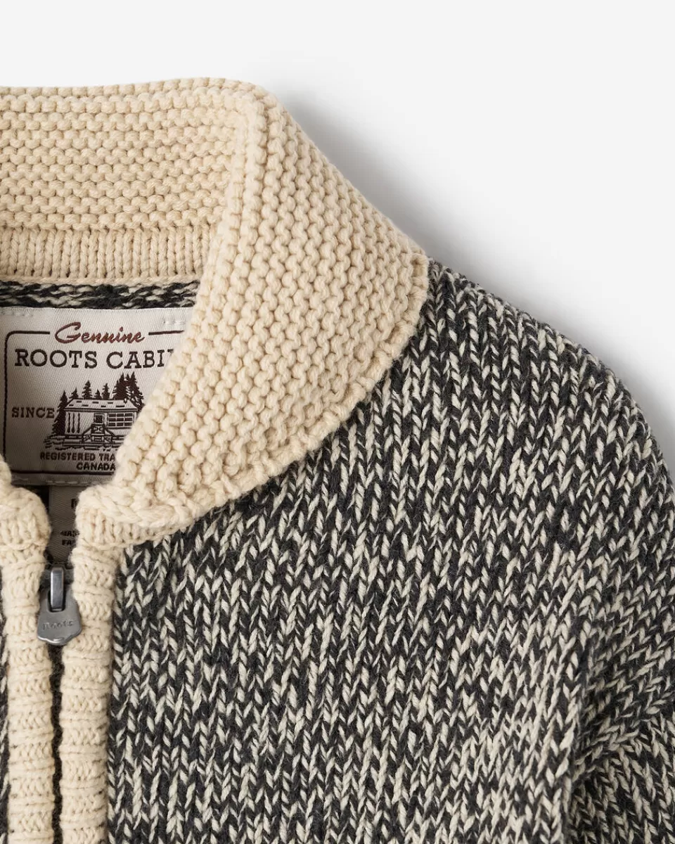 baby_cabin_shawl_cardigan_2.webp Roots Baby Cabin Shawl Cardigan GREY OAT MIX Best