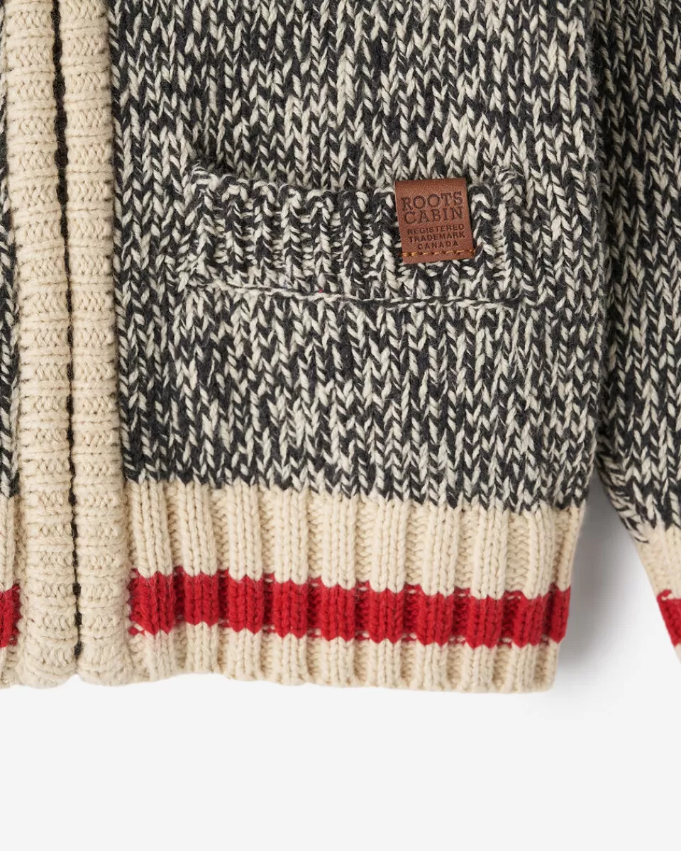 baby_cabin_shawl_cardigan_4.webp Roots Baby Cabin Shawl Cardigan GREY OAT MIX Best
