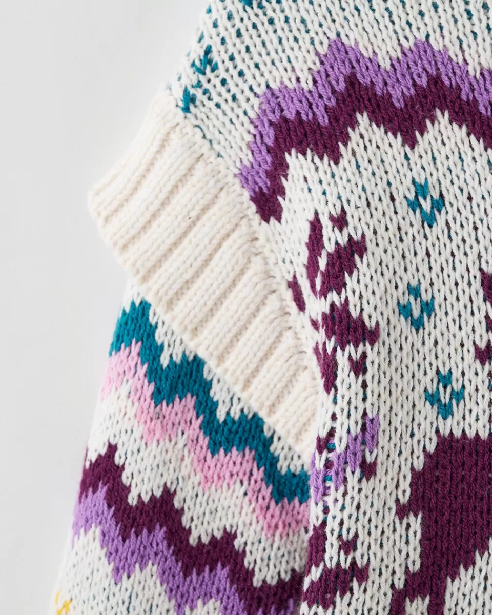 baby_fair_isle_sweater_dress_3.webp Roots Baby Fair Isle Sweater Dress WHITE MIX Fashion