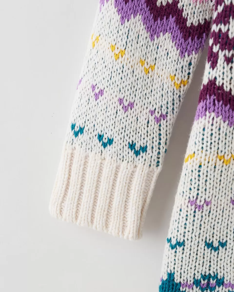 baby_fair_isle_sweater_dress_4.webp Roots Baby Fair Isle Sweater Dress WHITE MIX Fashion