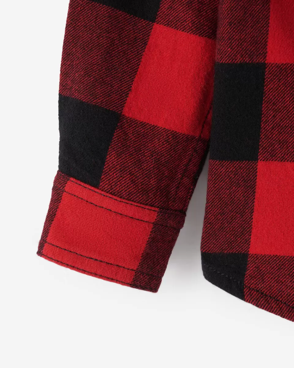baby_park_plaid_shirt_4.webp Roots Baby Park Plaid Shirt CABIN RED Outlet