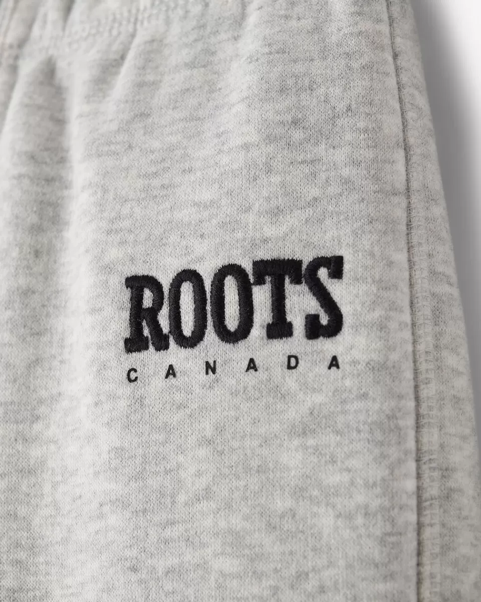 baby_plaid_applique_sweatpant_2.webp Roots Baby Plaid Applique Sweatpant ATHLETIC GREY MIX Shop