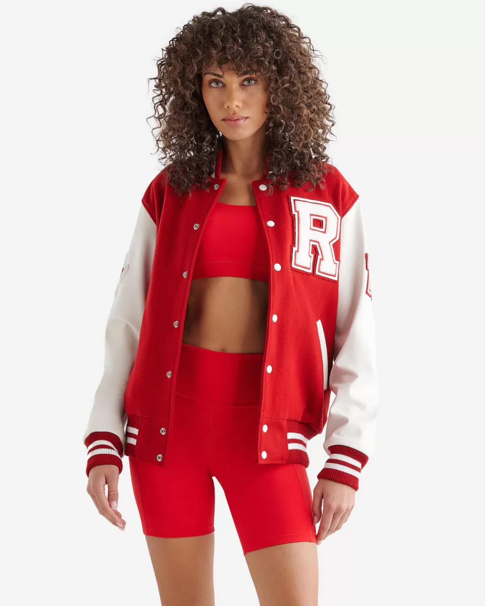 Roots Canada Vintage Varsity Jacket RED Shop