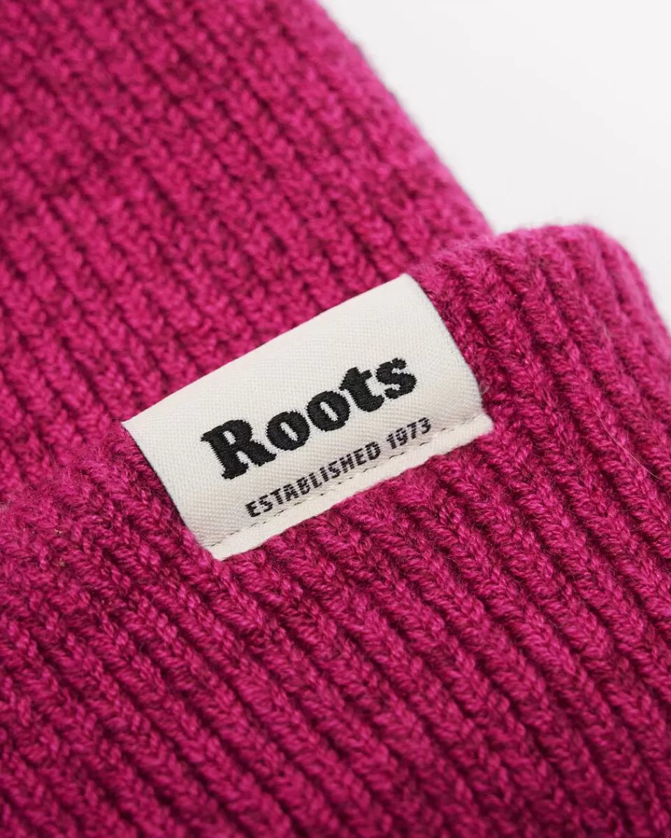 cozy_knit_toque_3-4.webp Roots Cozy Knit Toque DRAGONFRUIT PINK New