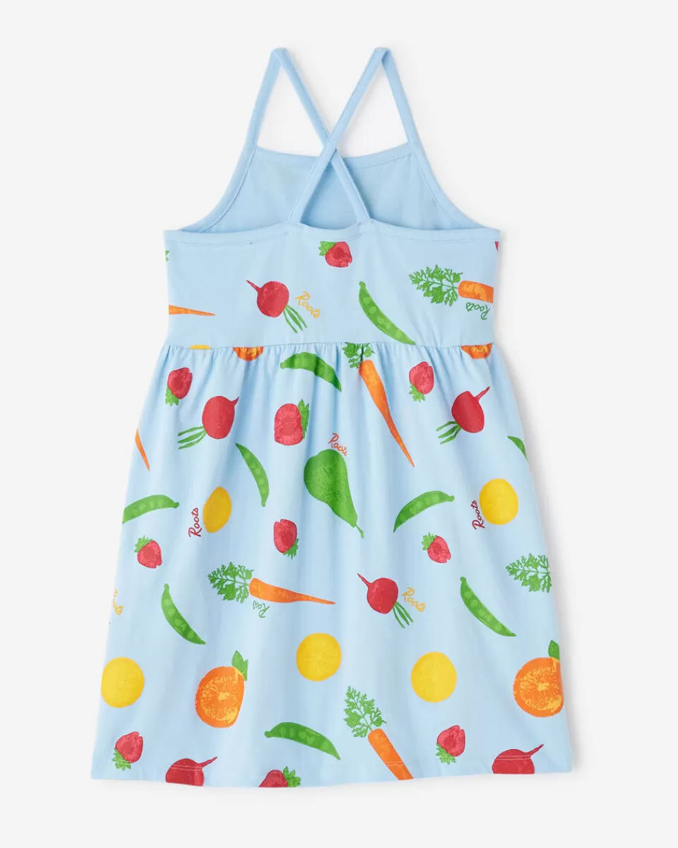 girls_garden_print_dress_2.webp Roots Girls Garden Print Dress CLEAR SKY BLUE Hot