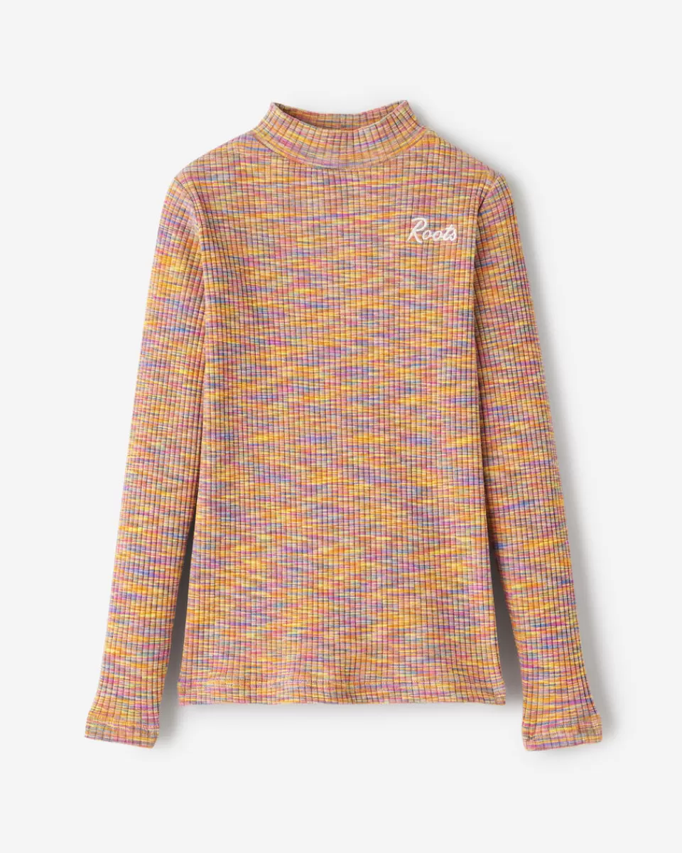 girls_space_dye_mock_neck_top_2.webp Roots Girls Space Dye Mock Neck Top Hot