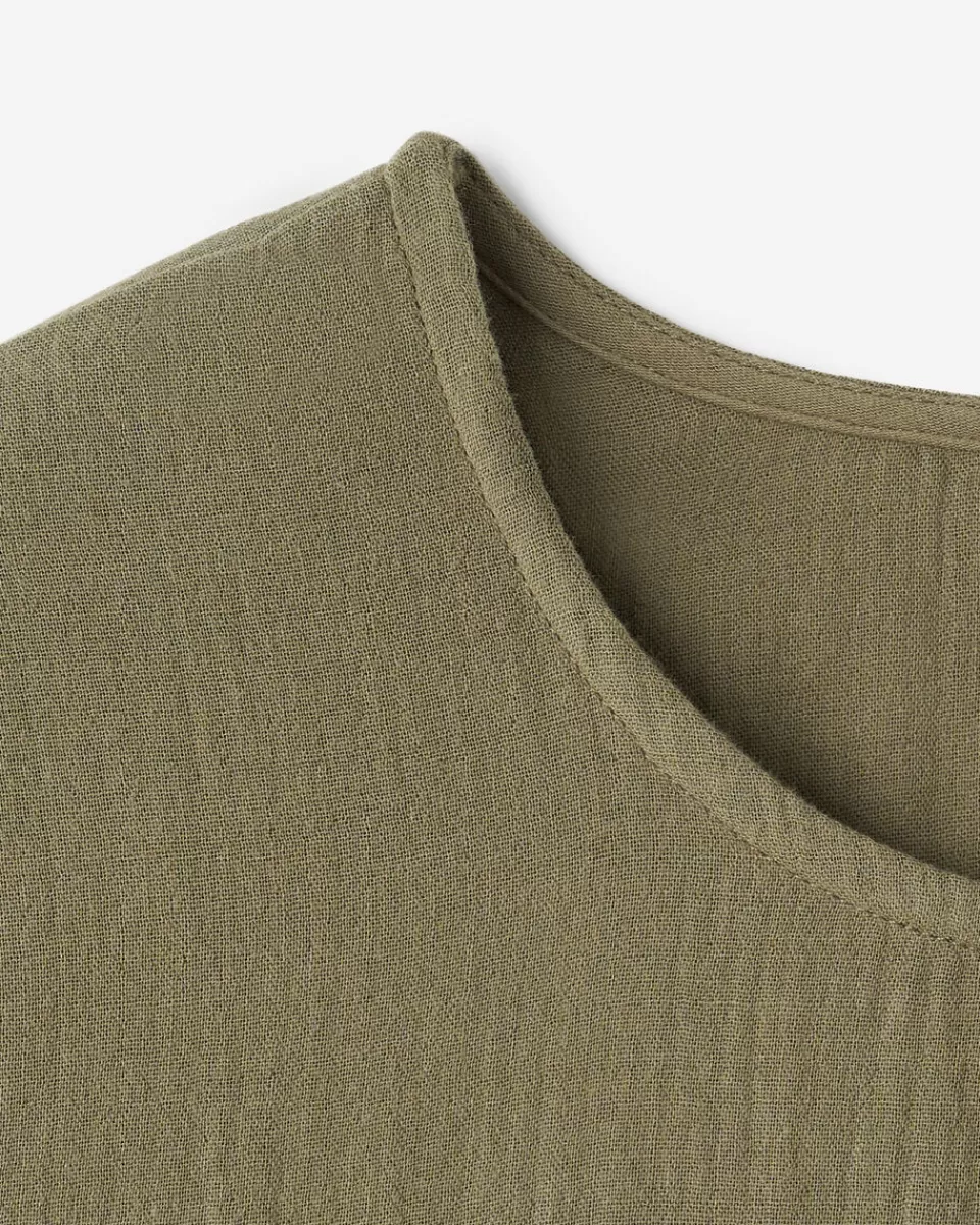 isla_gauze_drop_waist_dress_2.webp Roots Isla Gauze Drop Waist Dress Online