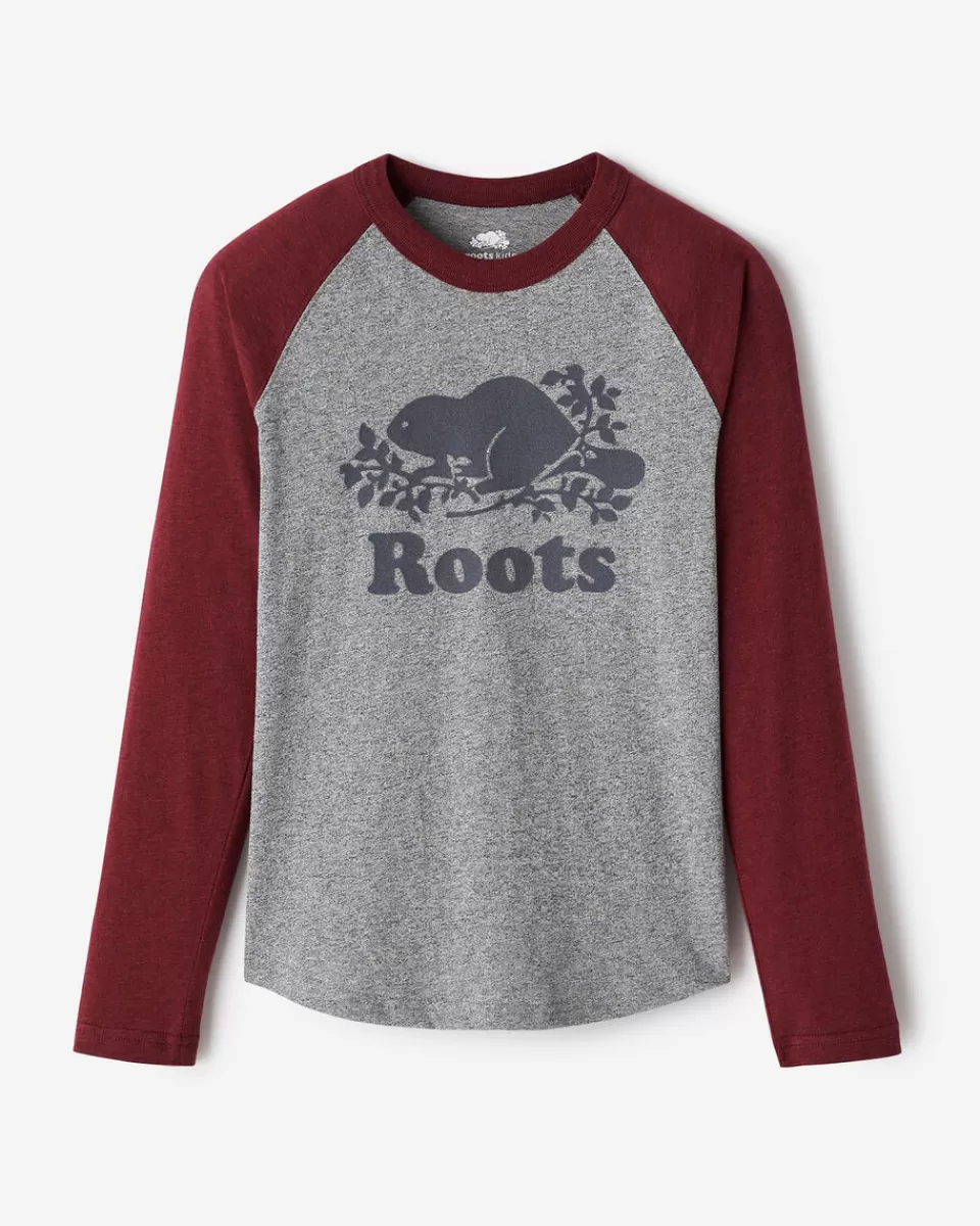 kids_organic_cooper_baseball_tshirt_2.webp Roots Kids Organic Cooper Baseball T-Shirt CHERRY COLA PEPPER Cheap