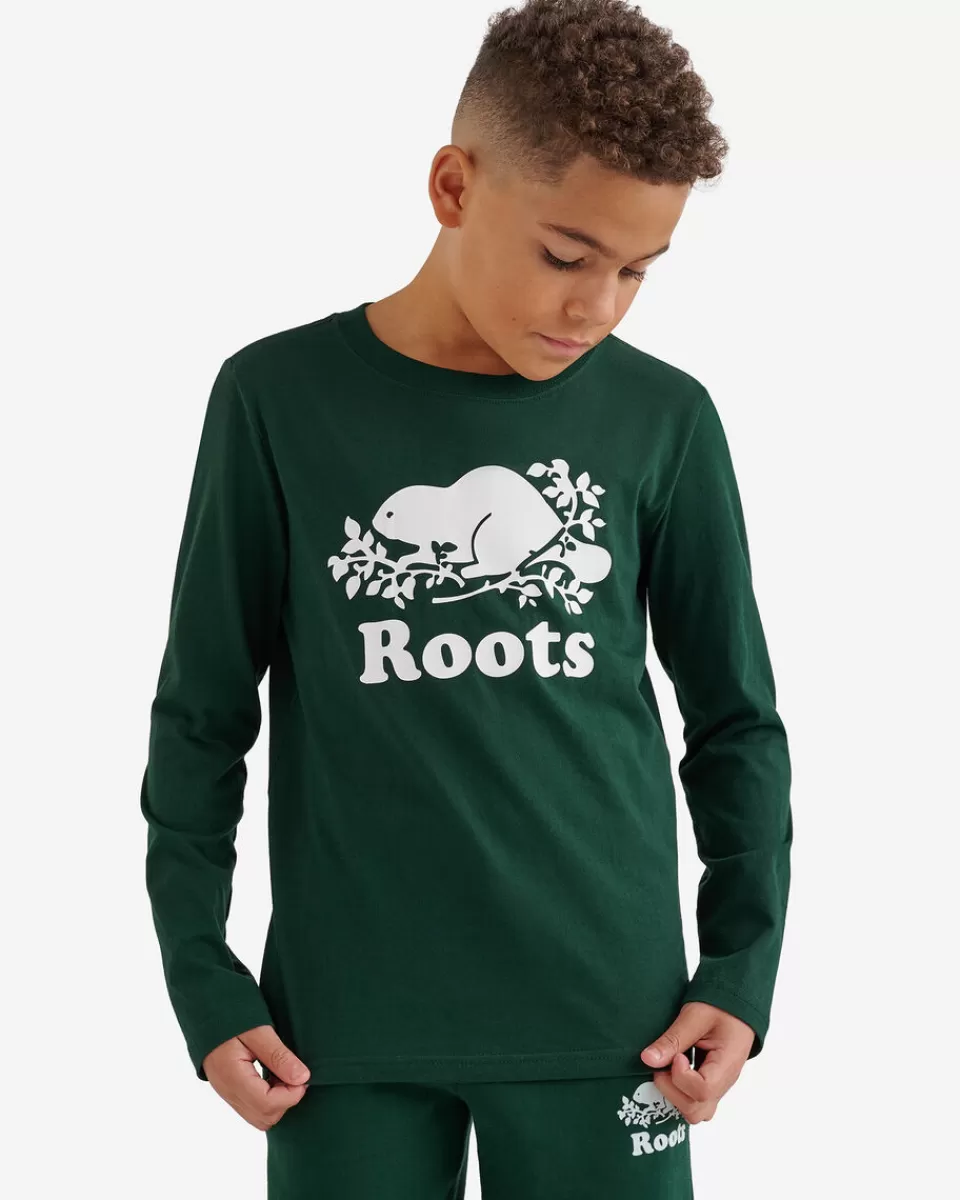 kids_organic_original_cooper_beaver_tshirt_0-3.webp Roots Kids Organic Original Cooper Beaver T-Shirt VARSITY GREEN Best Sale