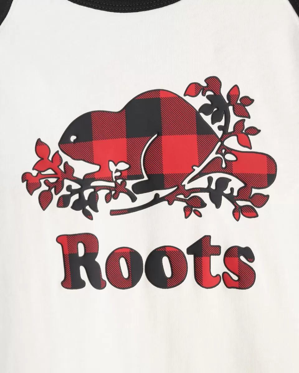 kids_plaid_baseball_tshirt_3.webp Roots Kids Plaid Baseball T-Shirt Flash Sale