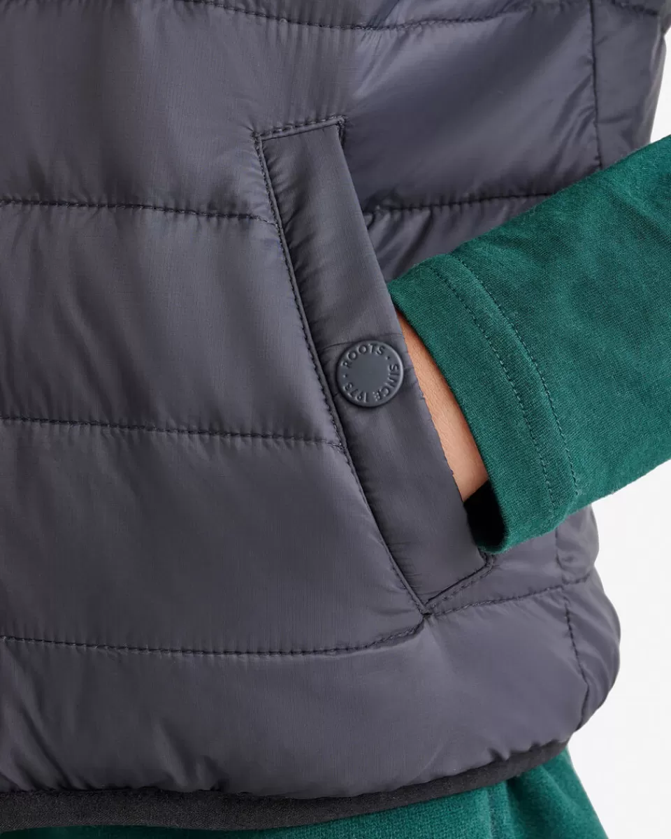 kids_roots_reversible_puffer_vest_4.webp Roots Kids Reversible Puffer Vest BLACK Discount