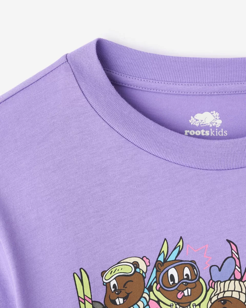 kids_ski_buddy_tshirt_5.webp Roots Kids Ski Buddy T-Shirt Cheap