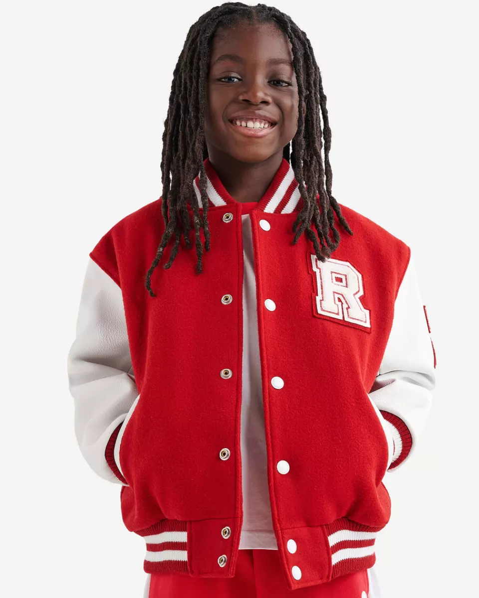 Roots Kids Vintage Varsity Jacket 2.0 Discount