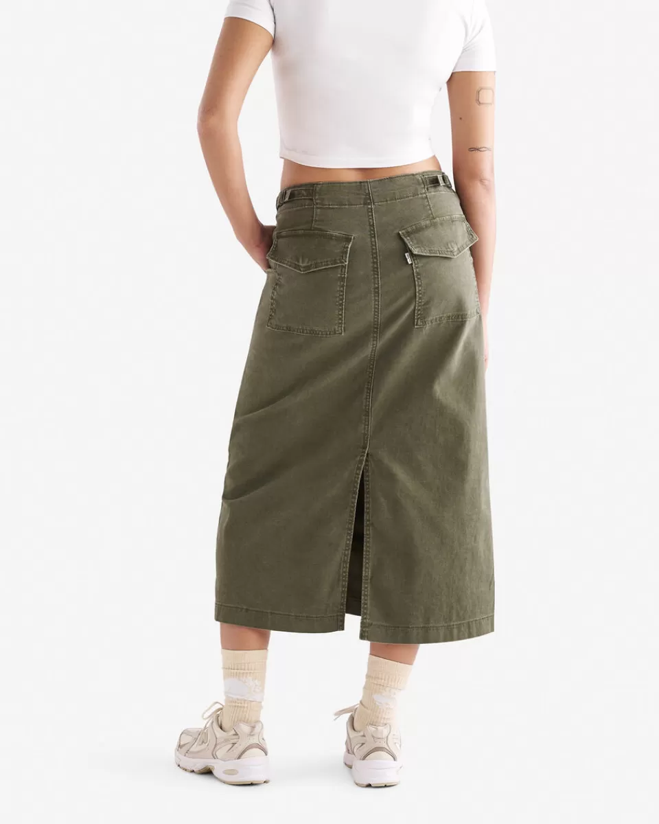 levis_surplus_skirt_3.webp Roots Levi's Surplus Skirt OLIVE GREEN Hot