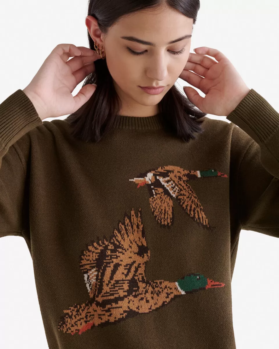 marshland_crew_neck_sweater_4.webp Roots Marshland Crew Neck Sweater DEEP OLIVE Store