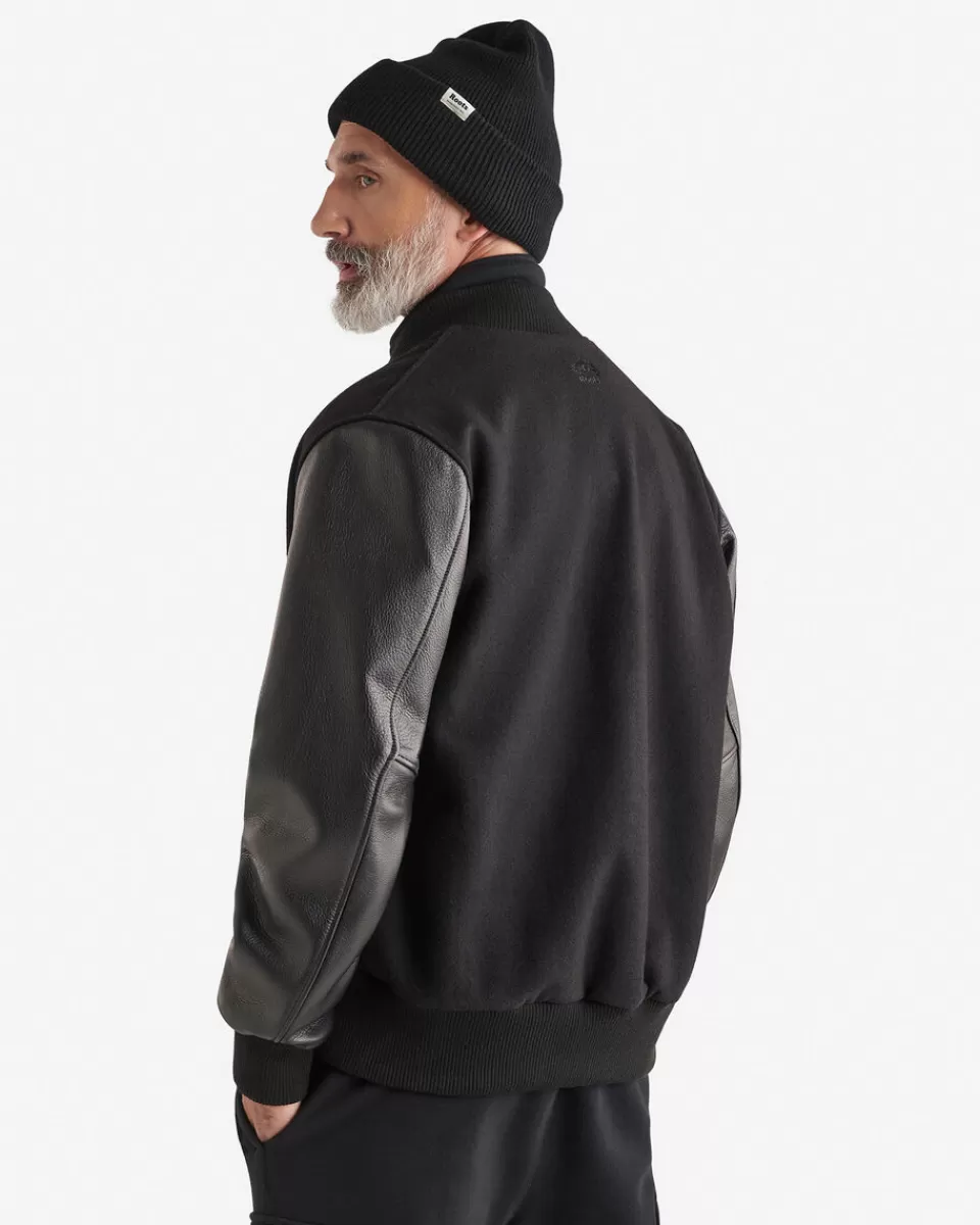 mens_classic_varsity_jacket_3.webp Roots Mens Classic Varsity Jacket BLACK Best Sale