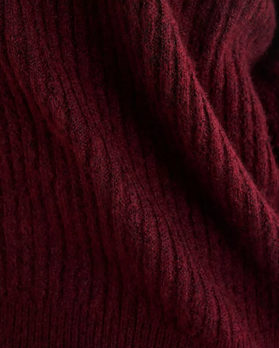 merrick_pointelle_sweater_5.webp Roots Merrick Pointelle Sweater WINDSOR WINE Flash Sale