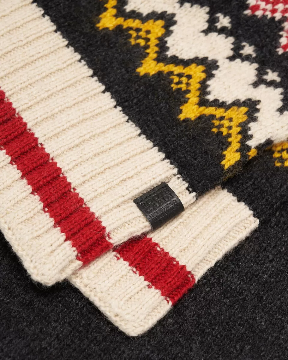 nordic_cabin_scarf_2.webp Roots Nordic Cabin Scarf BLACK MIX Fashion