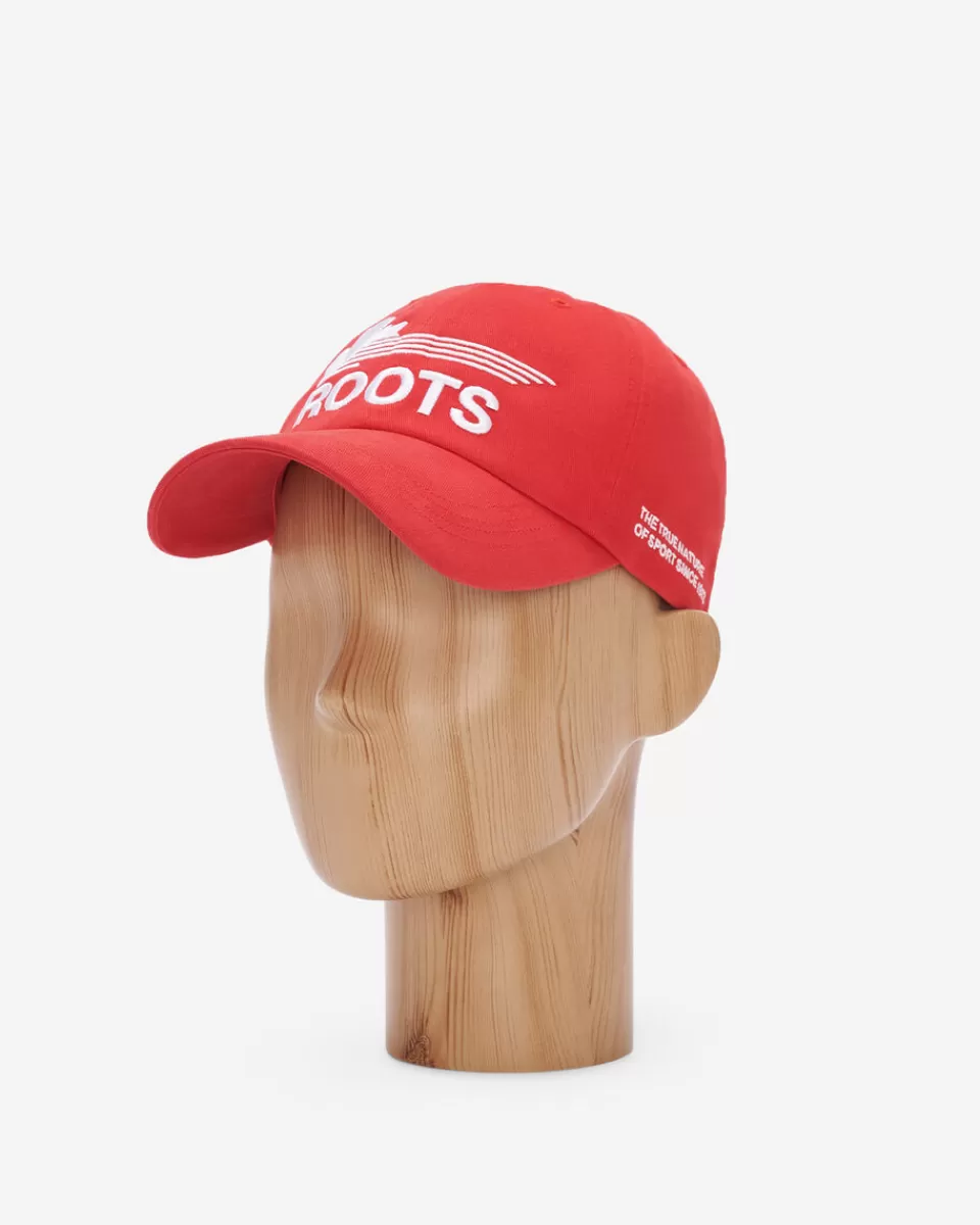 northern_athletics_baseball_cap_2.webp Roots Northern Athletics Baseball Cap JAM RED Hot