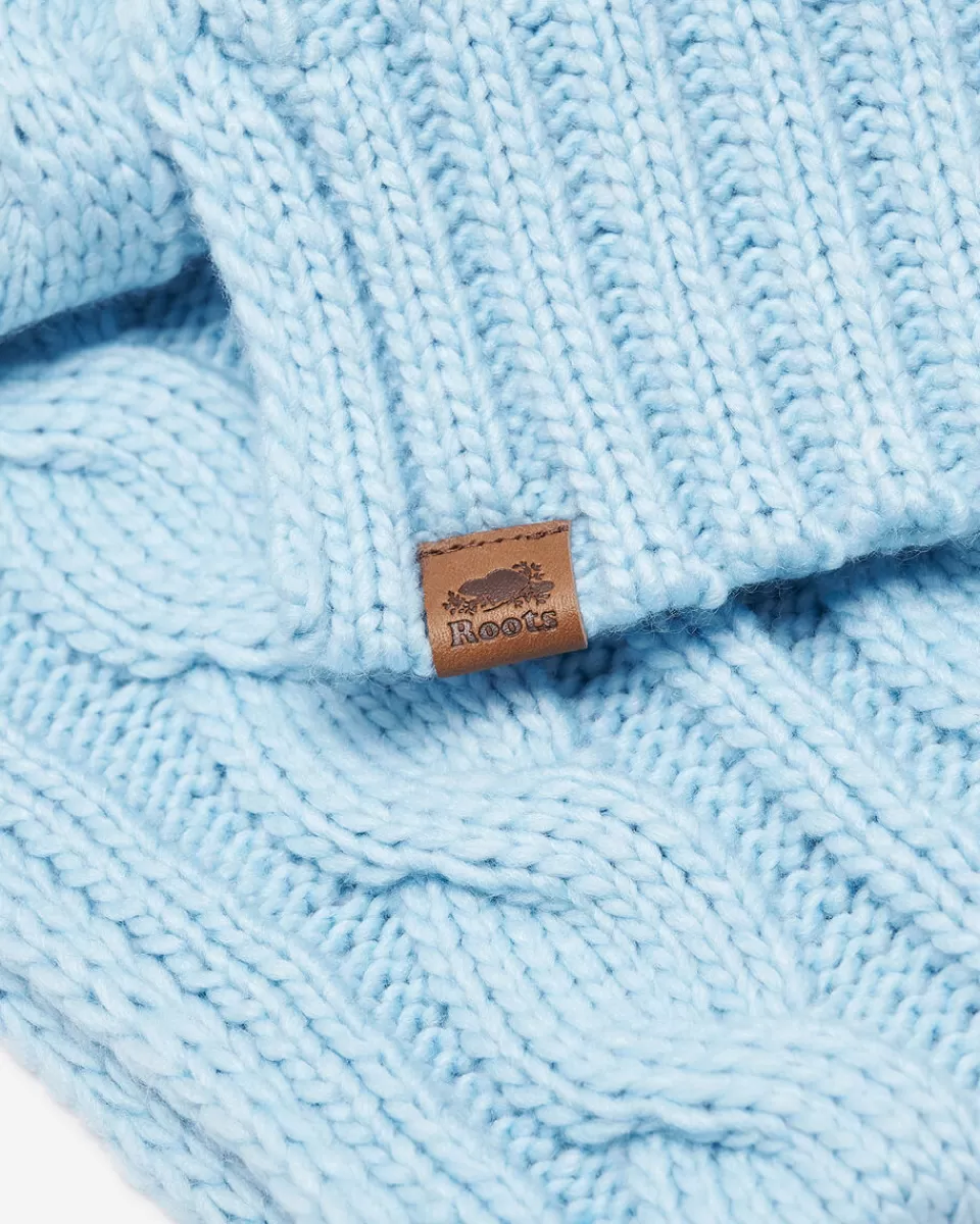 olivia_cable_scarf_2-2.webp Roots Olivia Cable Scarf CLEAR SKY BLUE Discount