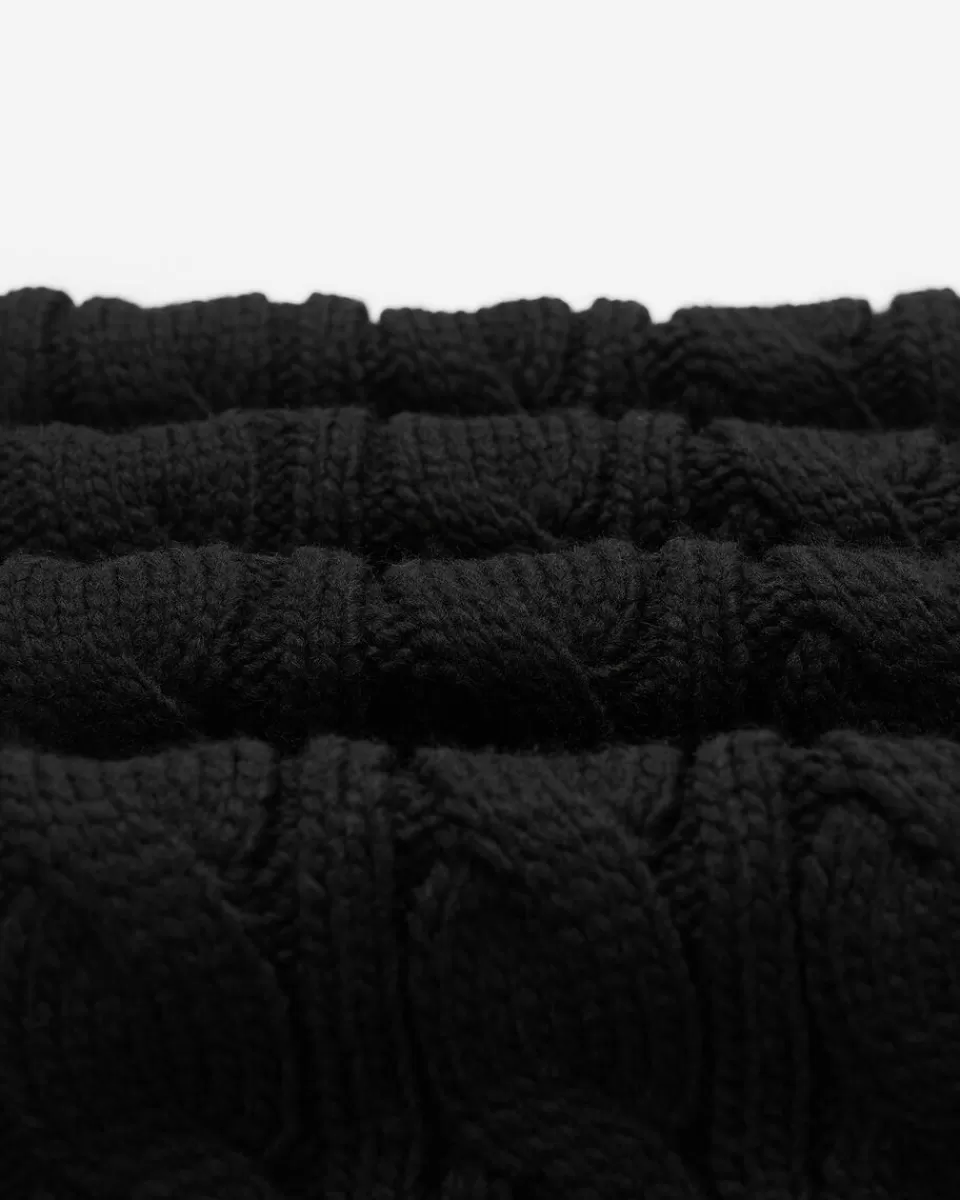 olivia_cable_scarf_3-4.webp Roots Olivia Cable Scarf BLACK Best