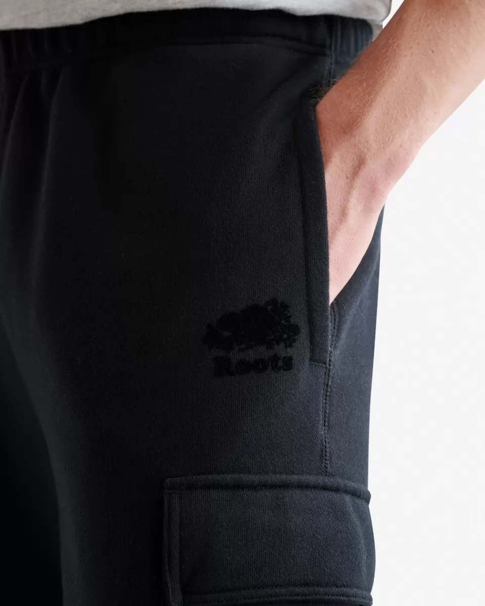 organic_cooper_relaxed_cargo_sweatpant_4.webp Roots Organic Cooper Relaxed Cargo Sweatpant BLACK/BLACK Sale