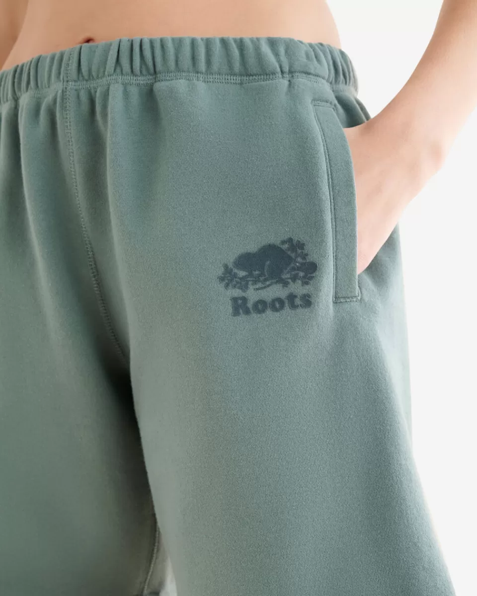 organic_original_longer_sweatshort__inch_3-2.webp Roots Organic Original Longer Sweatshort 6 Inch BALSAM GREEN Outlet