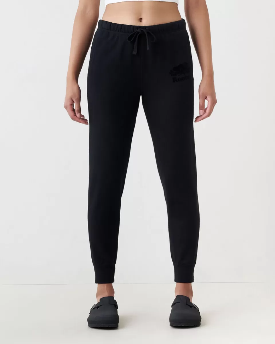 Roots Organic Original Slim Cuff Sweatpant Short (26 Inch Inseam) Clearance