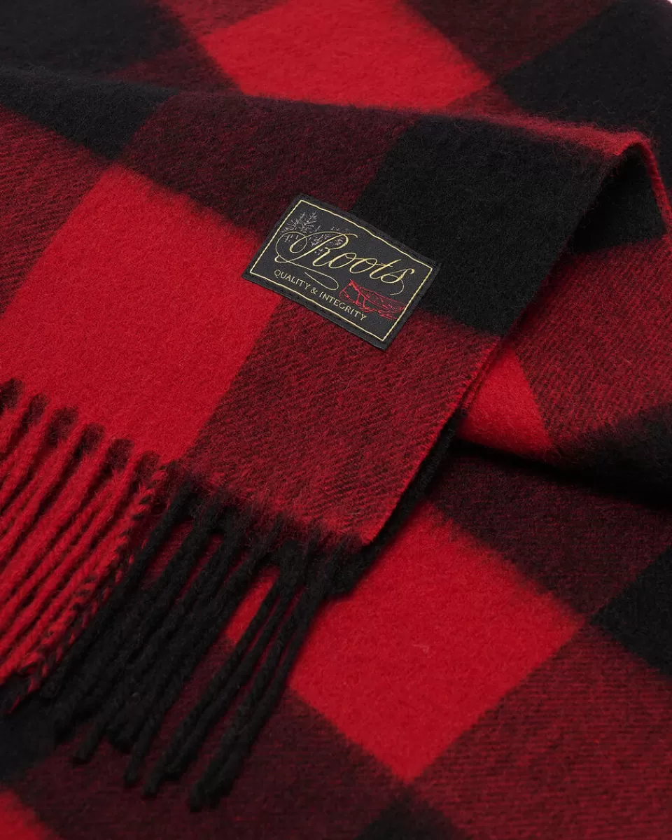 plaid_wool_scarf_2-2.webp Roots Plaid Wool Scarf CABIN RED MIX Best