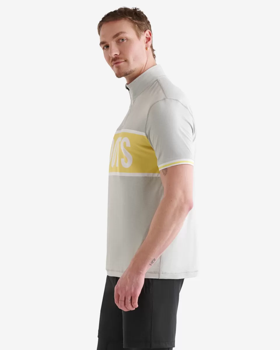 renew_short_sleeve_half_zip_stein_2.webp Roots Renew Short Sleeve Half Zip Stein GREY PEPPER Store