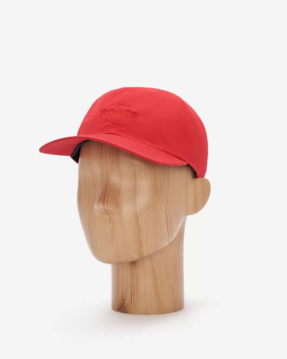 roots_nylon_baseball_cap_2-1.webp Roots Nylon Baseball Cap JAM RED Discount
