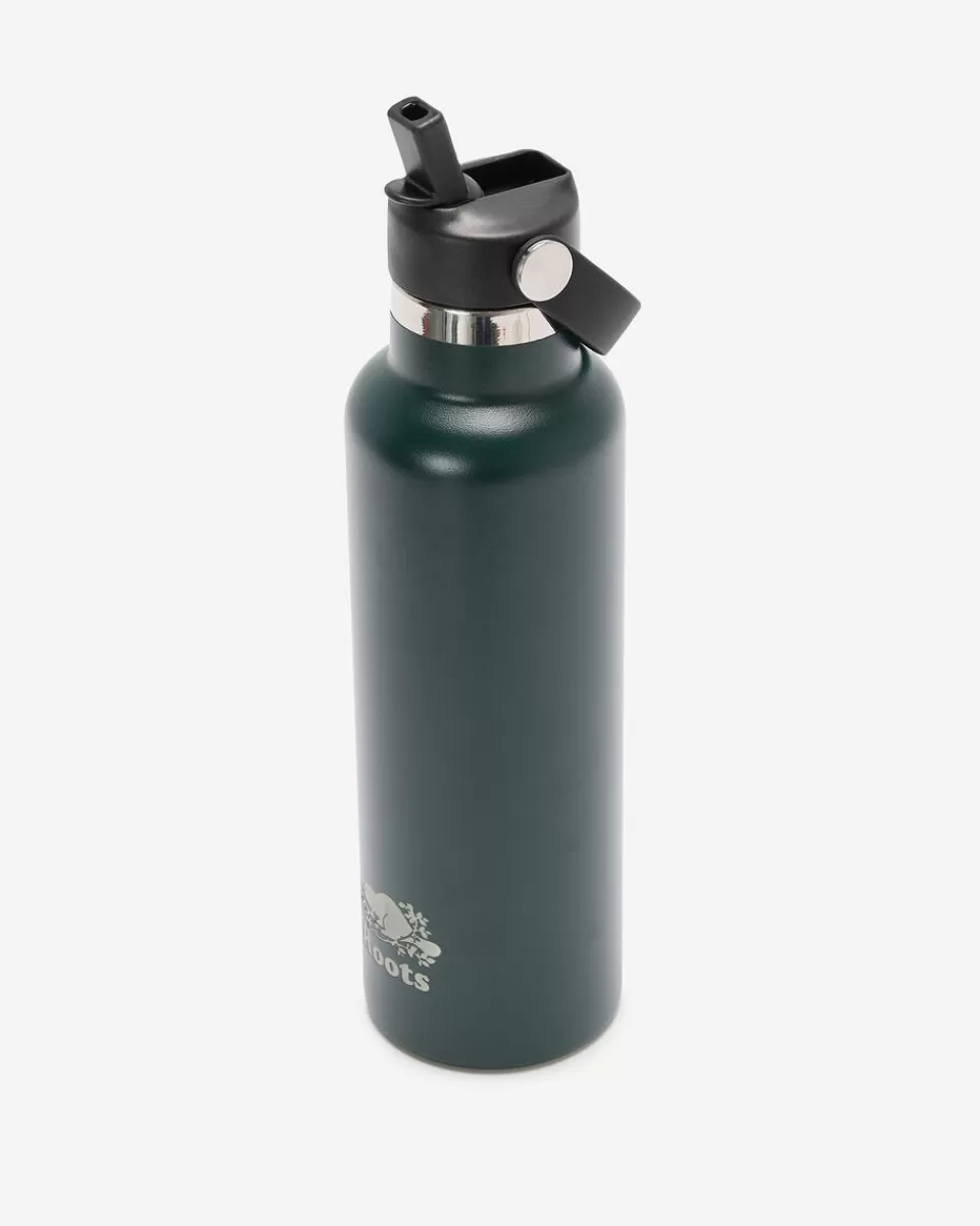 roots_water_bottle_2-3.webp Roots Water Bottle VARSITY GREEN Hot