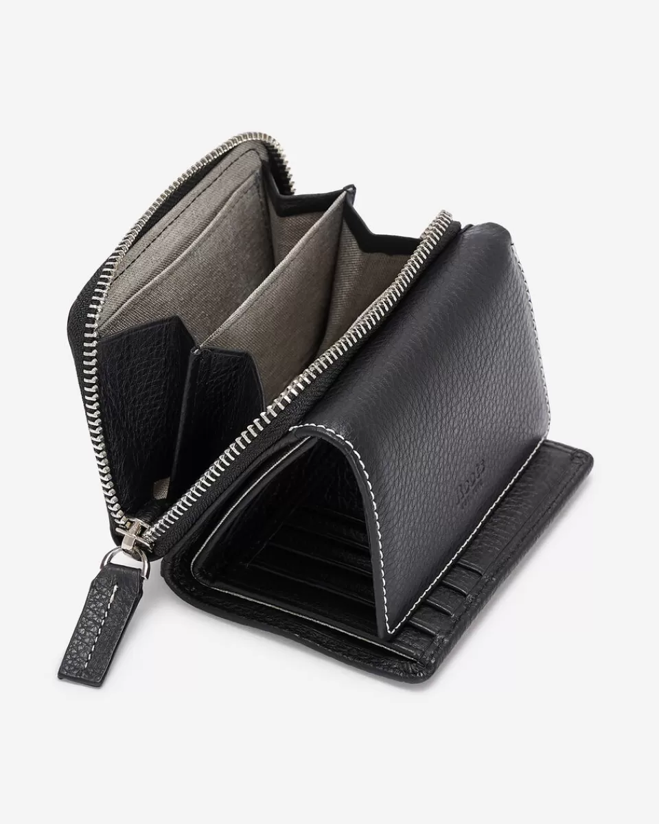 small_trifold_clutch_prince_3.webp Roots Small Trifold Clutch Prince BLACK Best