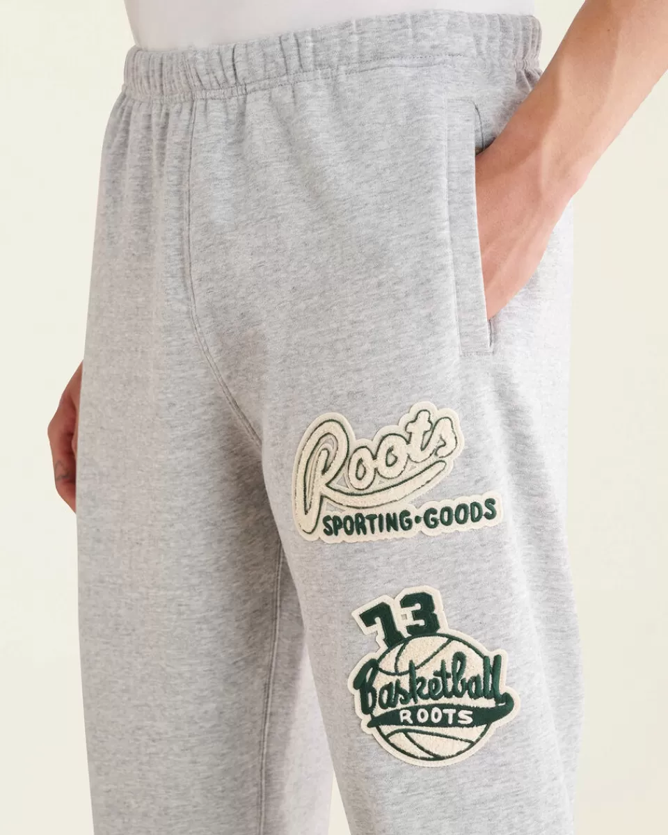 sporting_goods_patch_sweatpant_4.webp Roots Sporting Goods Patch Sweatpant ATHLETIC GREY MIX Hot