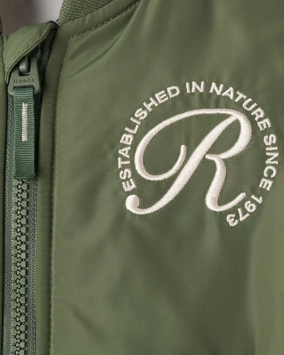 toddler_roots_signature_flight_jacket_2.webp Roots Toddler Signature Flight Jacket CACTUS GREEN Sale