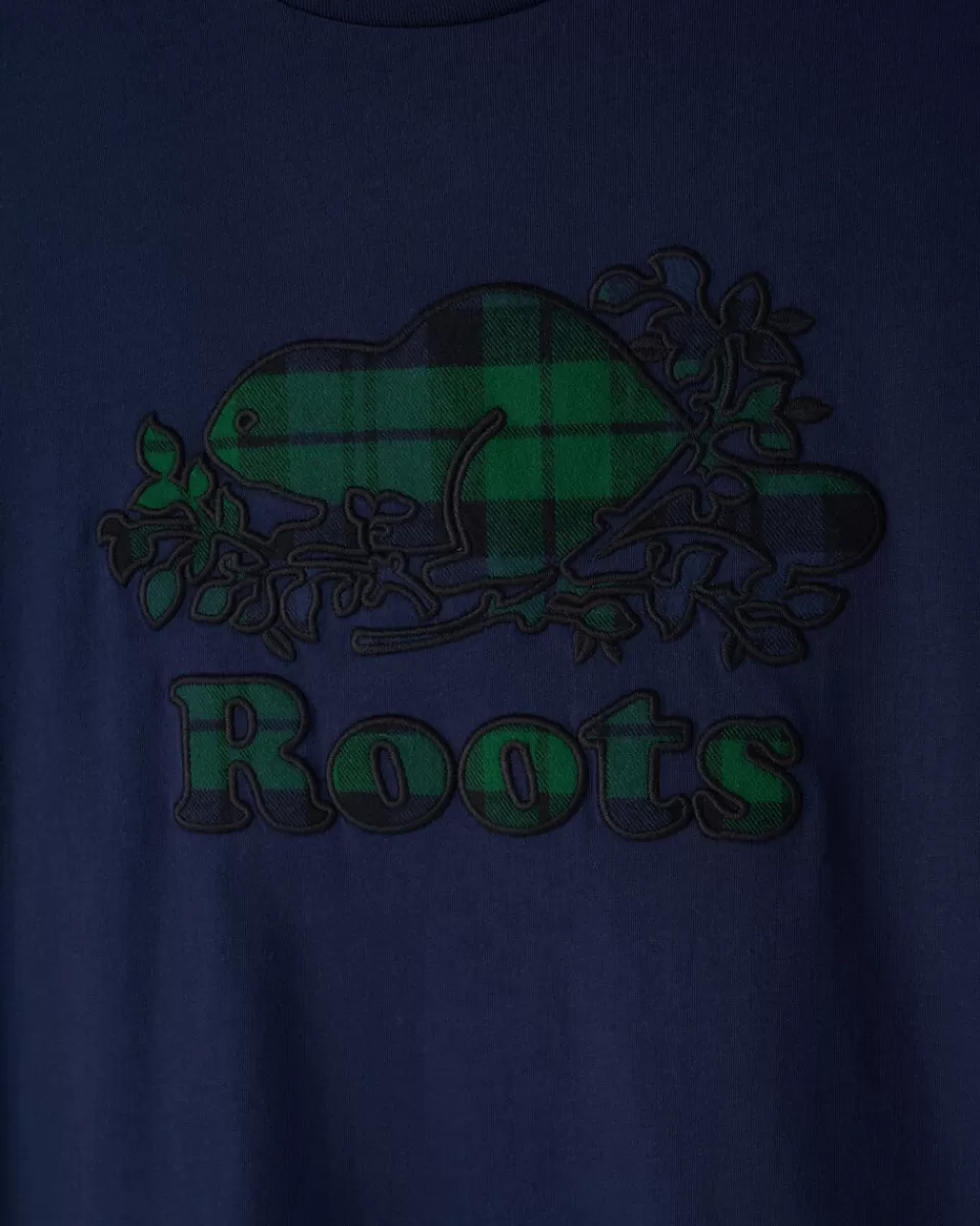 womens_cooper_plaid_tshirt_2.webp Roots Womens Cooper Plaid T-Shirt Hot