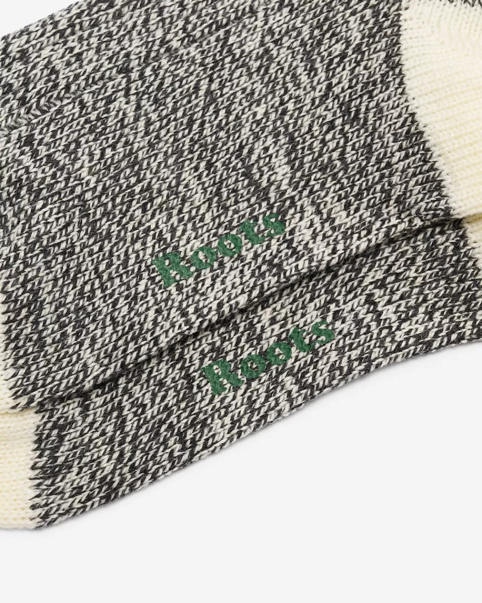 womens_roots_warm_cabin_knee_sock_2.webp Roots Womens Warm Cabin Knee Sock GREY OAT MIX Hot