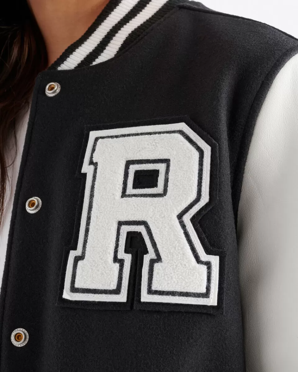 Roots Womens Vintage Varsity Jacket Clearance